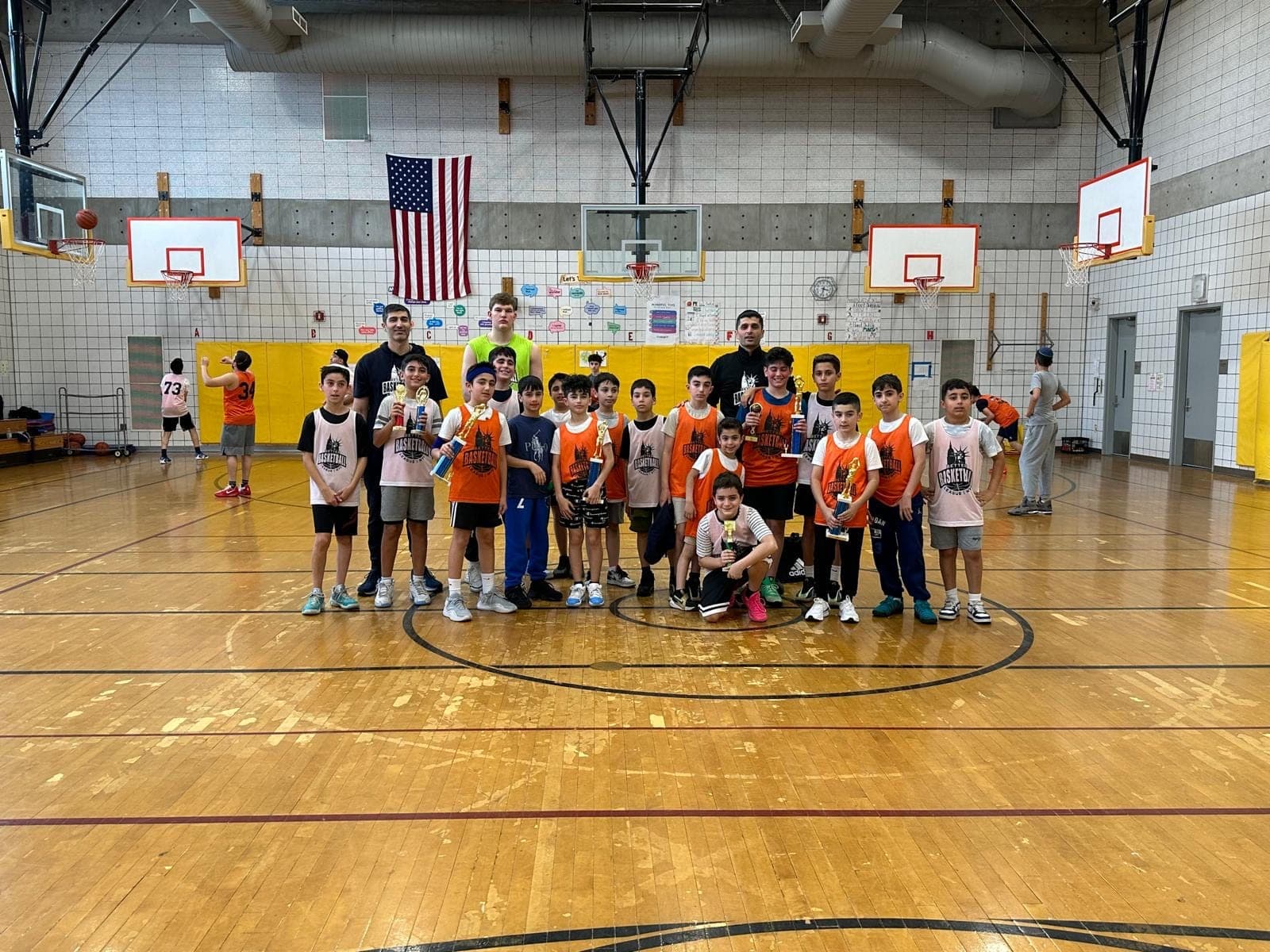Better Basketball League NYC players during a Sunday session in Flushing, Queens